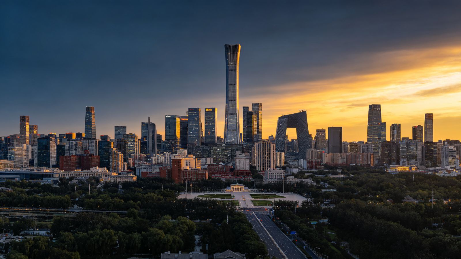 北京城市天际线